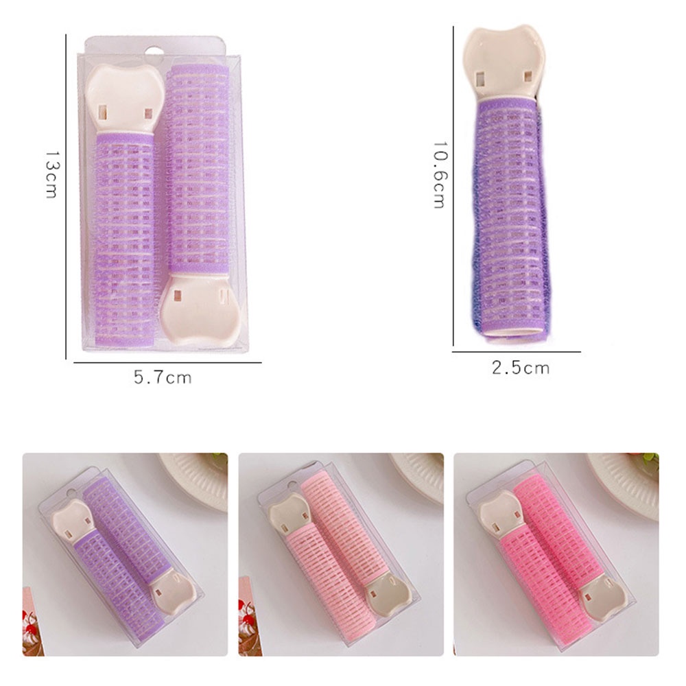 Set 2 Lô Cuốn Tóc Tạo Kiểu Thời Trang Tiện Dụng Cho Nữ