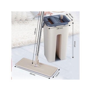 Cây lau nhà M-900 Nhật Bản kèm thùng 2 ngăn tự vắt thông minh