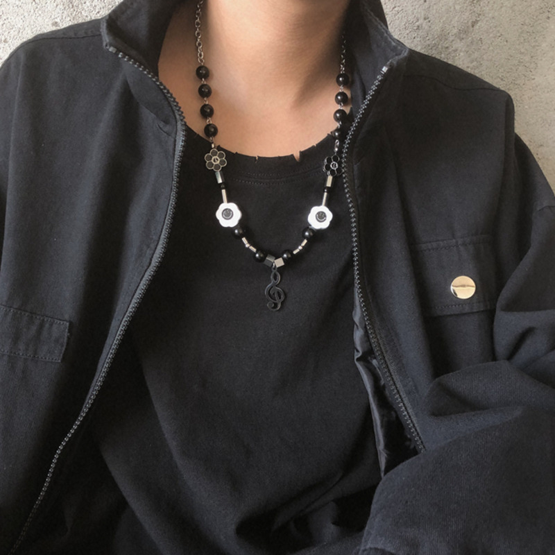 vòng cổ Thép Titan Mặt Hình Hoa Cúc Dễ Thương