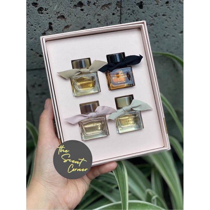 Set Burberry Mini 4 chai x 5 ml