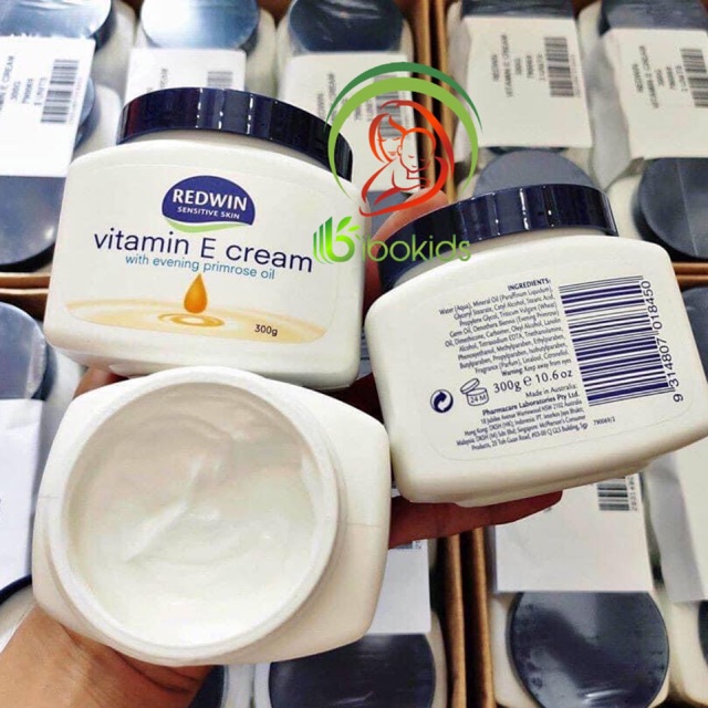 (Mẫu mới) Kem dưỡng ẩm Redwin Vitamin E Cream