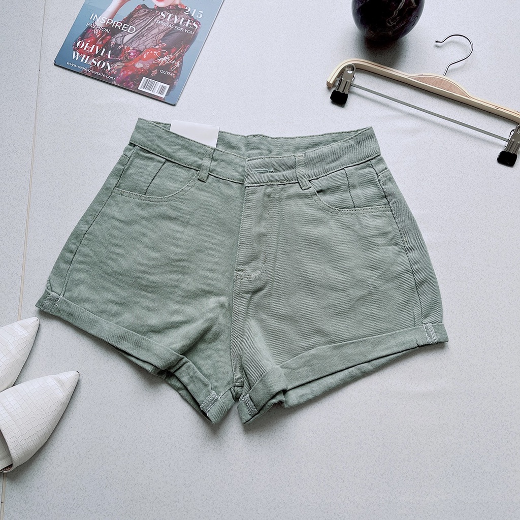 Quần Short Denim Ngắn Co Dãn Chất Đẹp | Smide Clothing