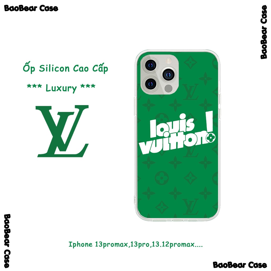 Ốp lưng Louis Vuitton Xanh Lá iphone 6/6splus, 7/8 plus, X/Xs, 11, 11 pro, 11 pro max, 12, 12 Mini, 12 pro max, ...
