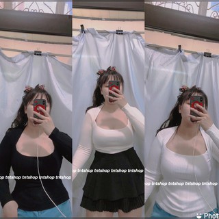 [ ẢNH THẬT 100% ] ÁO LEN TAY DÀI CỔ U QC - BIGSIZE 60-90KG