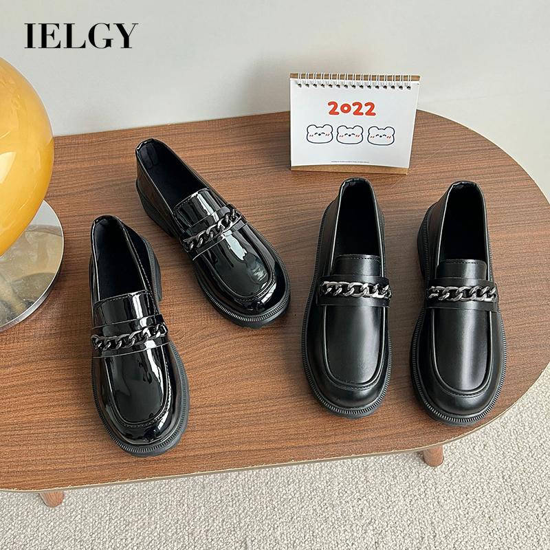 Giày IELGY da mỏng thoáng khí phong cách aq thời trang dành cho nữ