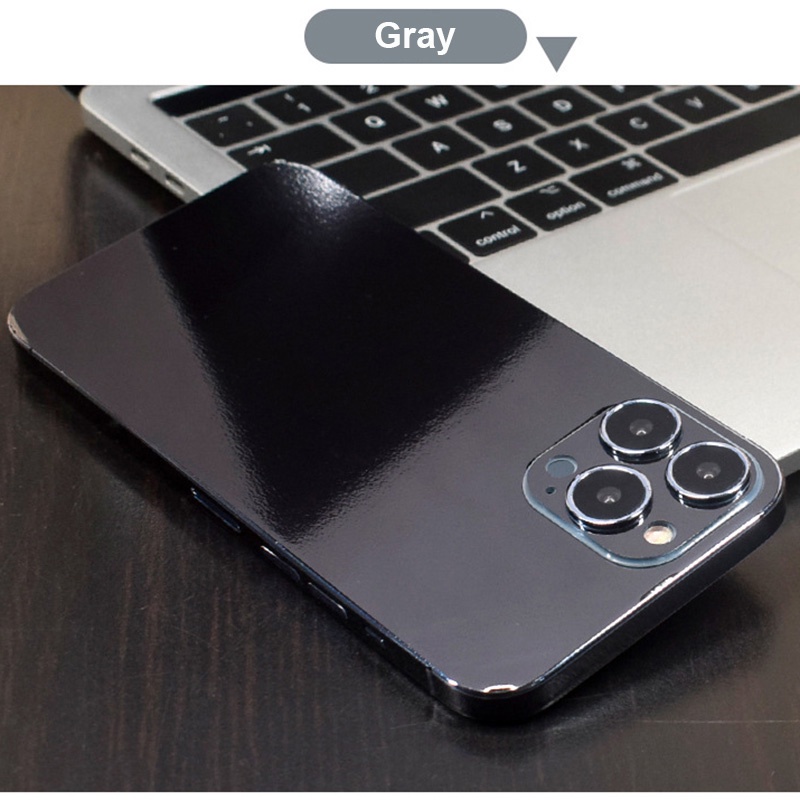 Miếng Dán Bảo Vệ Mặt Sau Điện Thoại Bằng pvc Mạ Bóng Cho iphone 14 13 pro max