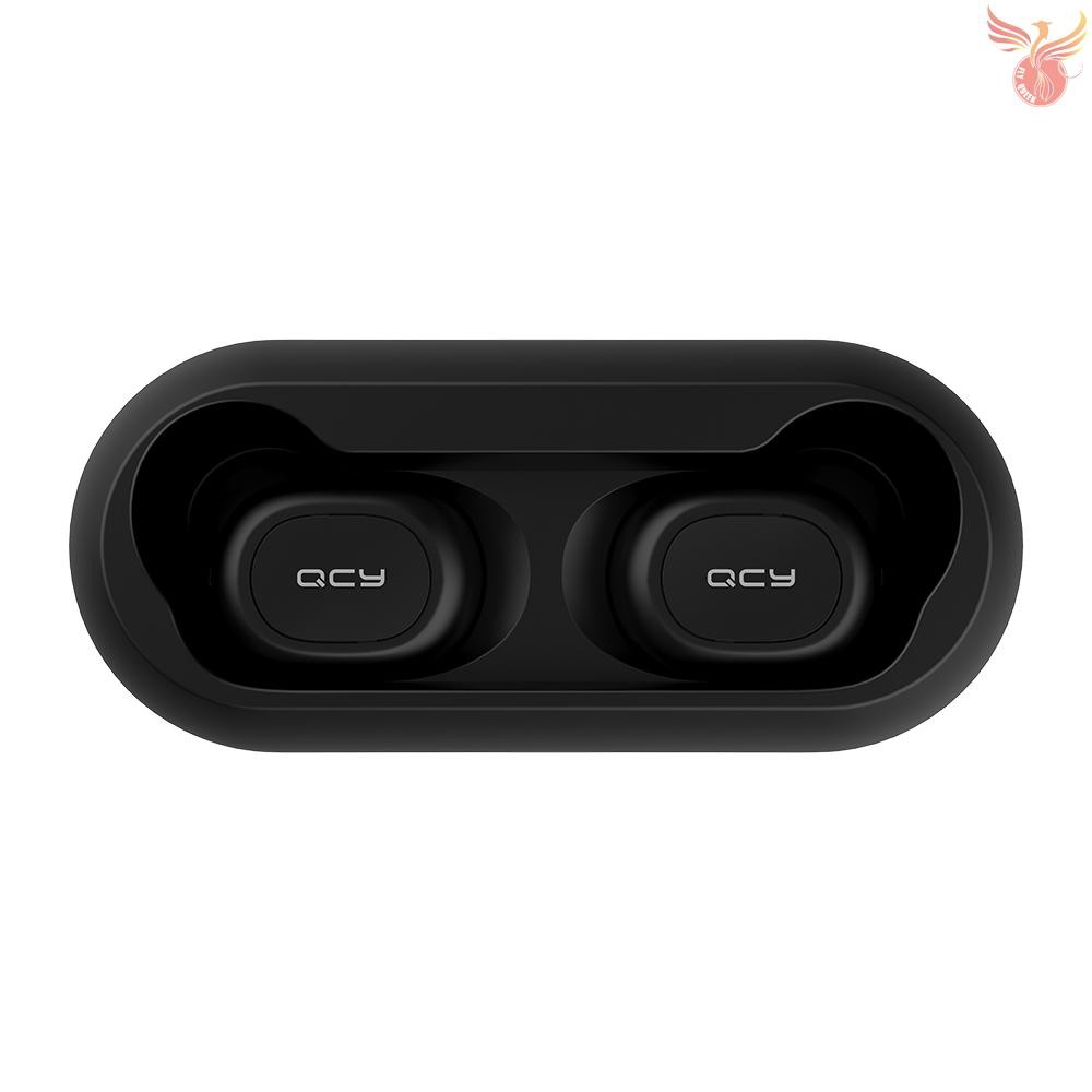 Tai Nghe Nhét Tai Qcy T1C Bluetooth 5.0 Tws Có Mic Kèm Phụ Kiện