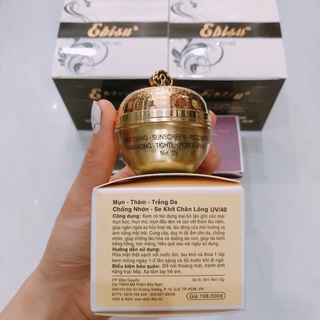 Kem ebisu Mụn thâm