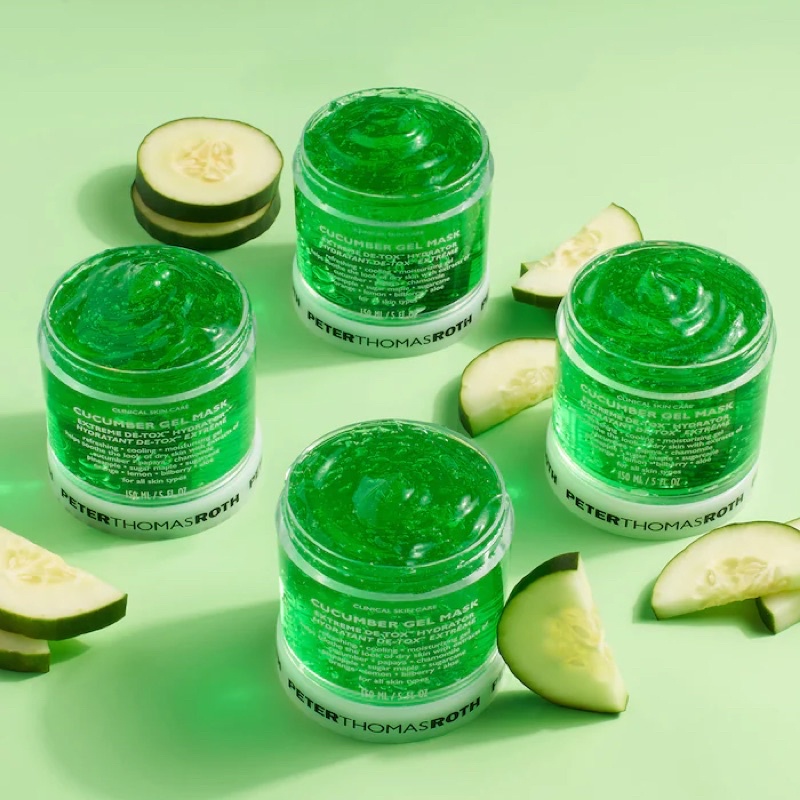 Mặt Nạ Dưa Leo Cấp Nước Và Thải Độc Peter Thomas Roth Cucumber Gel Mask Extreme Detox Hydrator