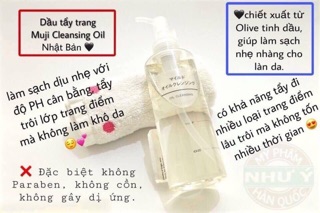 Dầu tẩy trang Muji