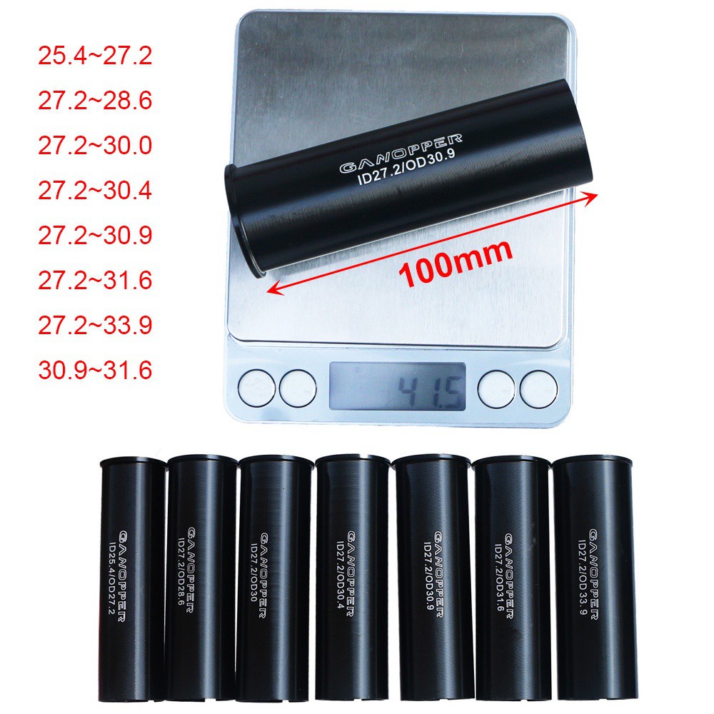 Vỏ chêm cốt yên xe đạp hợp kim tăng giảm bền và nhẹ 31.8/33.9/34.9/36 22.2/25.4/27.2/28.6 30.0/30.4/30.9/31.6