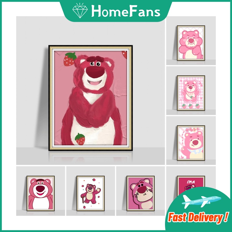 Bộ Tranh Đính Đá 5D Tự Làm Kích Thước 30x40cm / 40x50cm Họa Tiết Dễ Thương Dùng Để Trang Trí Nhà Cửa