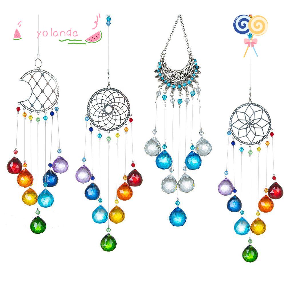 Chuông Gió Cầu Vồng Treo Trang Trí Nhà Cửa / Xe Hơi