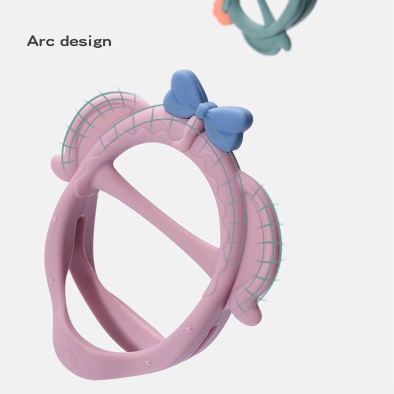 Some Đồ Chơi Ngậm Mọc Răng 3D Bằng Silicone Không Chứa BPA An Toàn Cho Bé