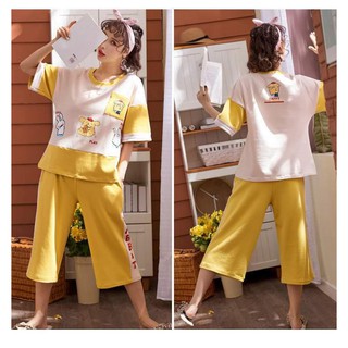 Sét bộ thun lửng người lớn con thỏ