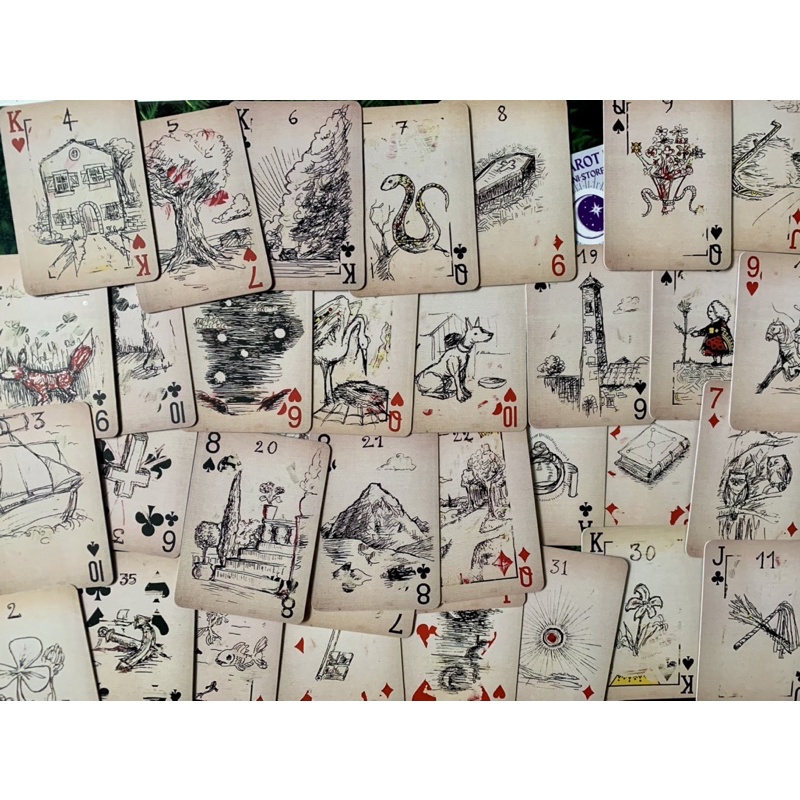 Bộ bài Palimpsest Lenormand 36