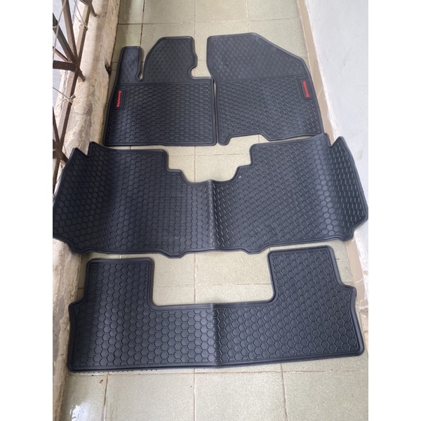 Lót Sàn Cao Su Xe Hyundai SantaFe 2019 2020 2021 2022 -Sàn Cao Su Đúc Ko Mùi