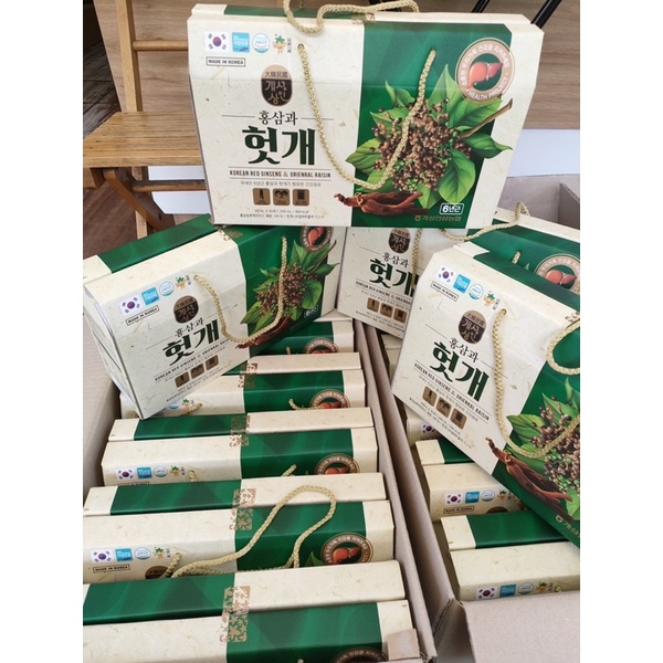 Nước Bổ Gan Hồng Sâm 2 trong 1 No ngHyup Cao Cấp Hàn Quốc, hộp 30 gói x 50ml