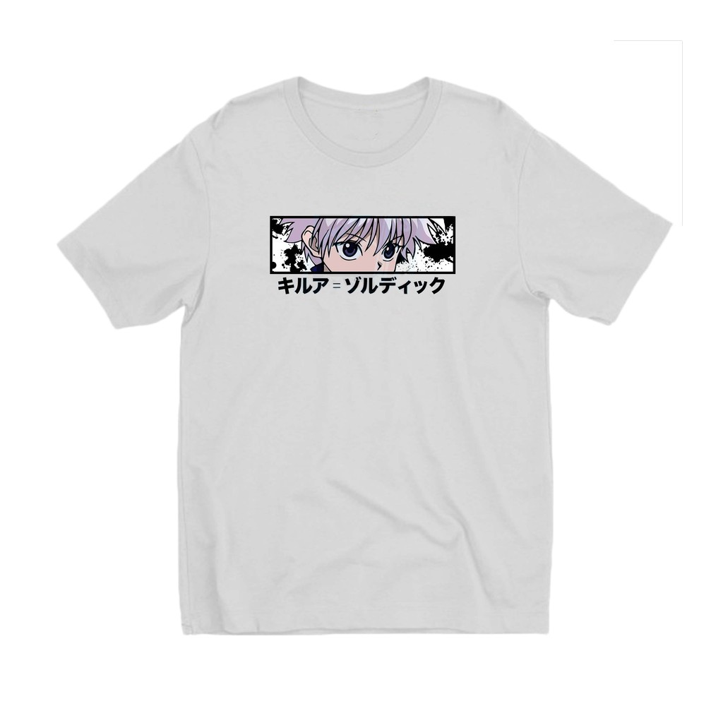 (SALE HOT) Áo thun in hình HUNTER X HUNTER - KILLUA EYES thời trang nam giá rẻ