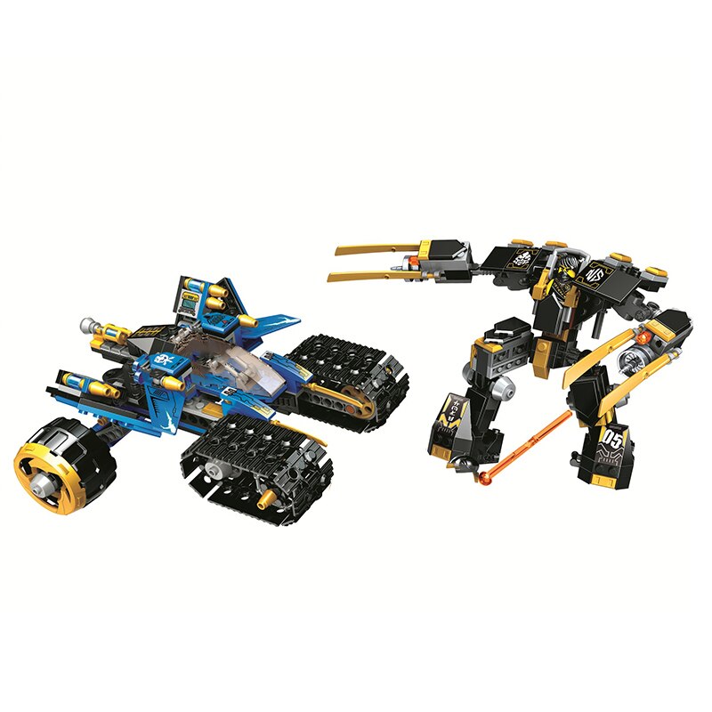 Đồ chơi Lắp ráp Mô hình Ninjago Xe Tăng Sấm Chớp của Jay 71699 Thunder Raider 44005