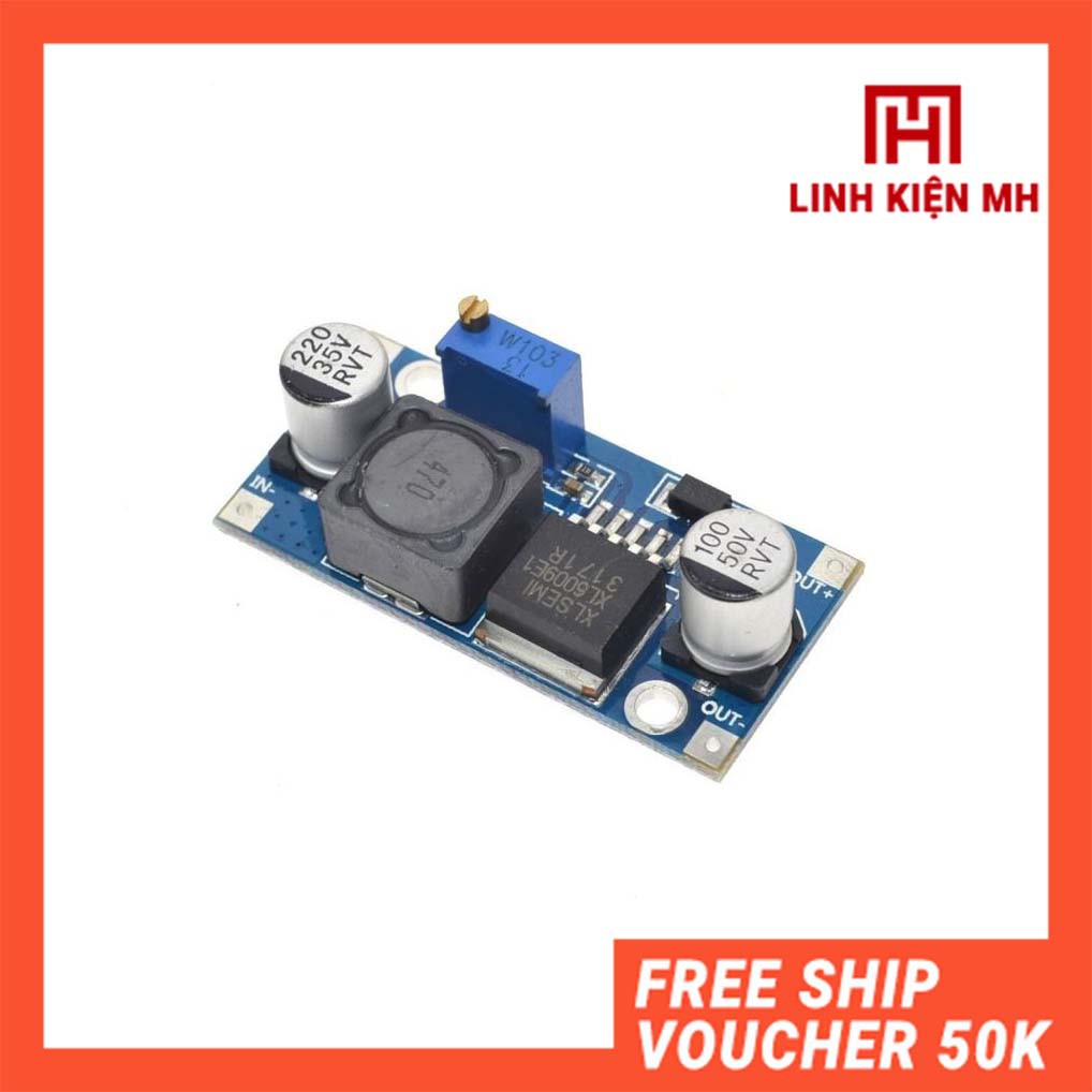 Module Tăng Áp BOOST DC-DC XL6009 5-40V- 4A