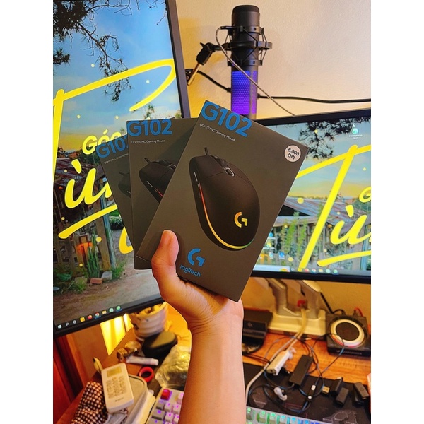 Chuột máy tinh Logitech Gaming G102 gen 2 Lightsync RGB fullbox chính hãng đã qua sử dụng