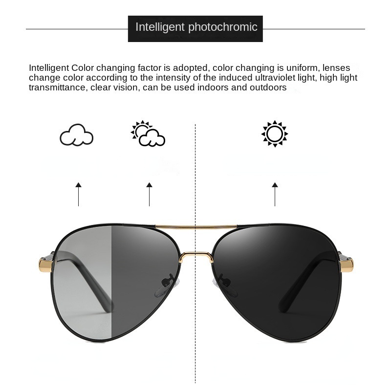 Kính Mát Phân Cực Kiểu Dáng Cổ Điển Thời Trang Dành Cho Nam