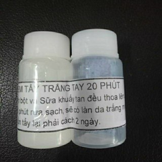 Kem tẩy trắng da cấp tốc
