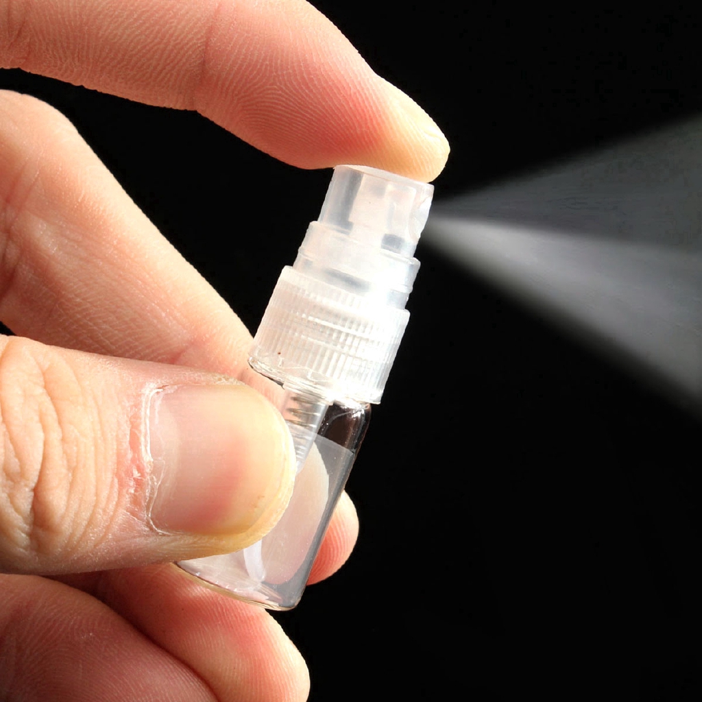 [Hàng mới về] Set 5 chai xịt nước hoa dạng rỗng đa năng tiện dụng 2/3/5/10ml