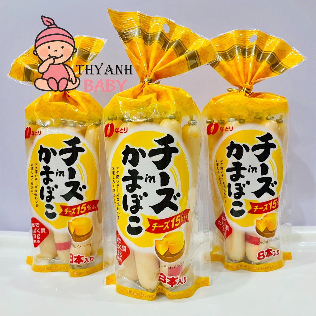Xúc Xích Phô Mai Cá Tuyết Nhật Bản Cho Bé