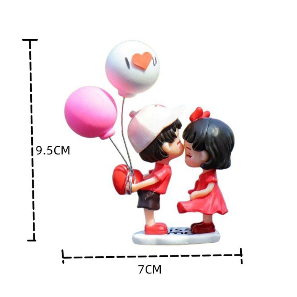 Tượng Cặp Đôi Đáng Yêu Trang Trí Xe Hơi