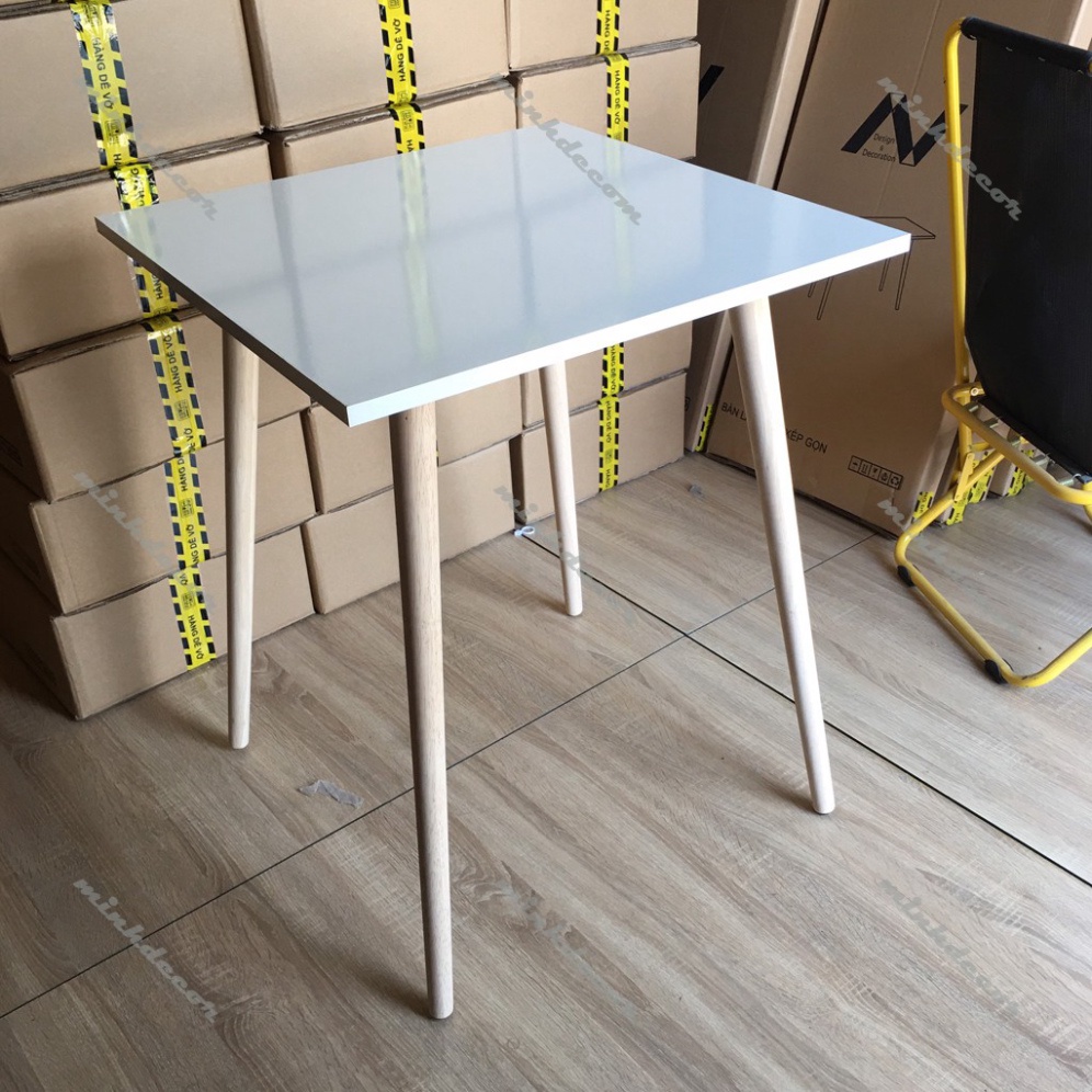 Bàn Ăn Vuông 60x60 Chân Cao 75 cm, giá xưởng