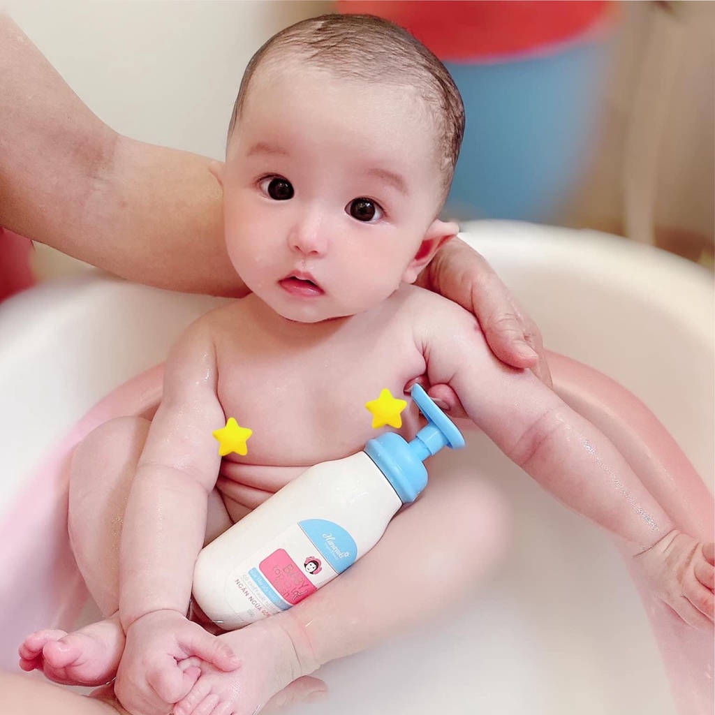 Sữa tắm gội cho bé BABY TOP TO TOE WASH HANAYUKI, sữa tắm toàn thân thảo dược cho trẻ