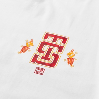 Áo thun TSUN LNY Firecracker Tee - White - Unisex