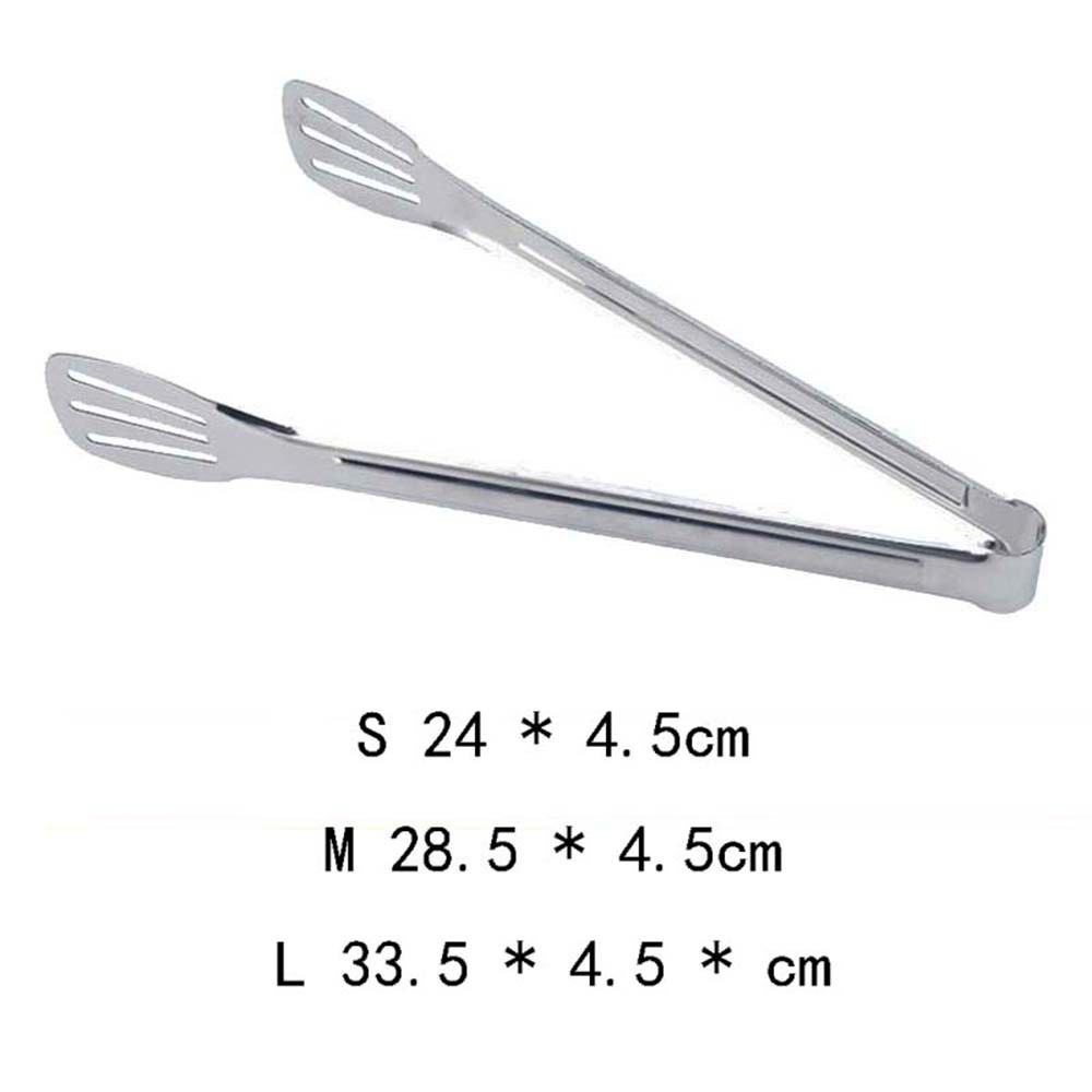 💕FAY💕 Pastry Stainless Steel Kitchen Food Tongs Bread Clip Utensils Cooking Anti-heat Barbecue Buffet Clamp