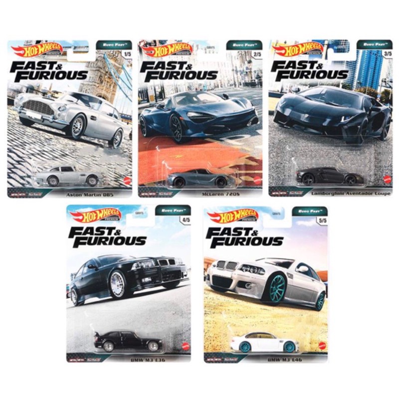 Hot Wheels - Fast & Furious - Xe mô hình tỉ lệ 1/64