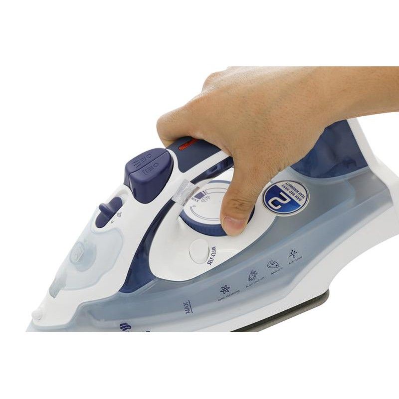 BÀN LÀ HƠI NƯỚC STEAM IRON BLUESTONE SIB - 3853 ( Công suất : 2200w )