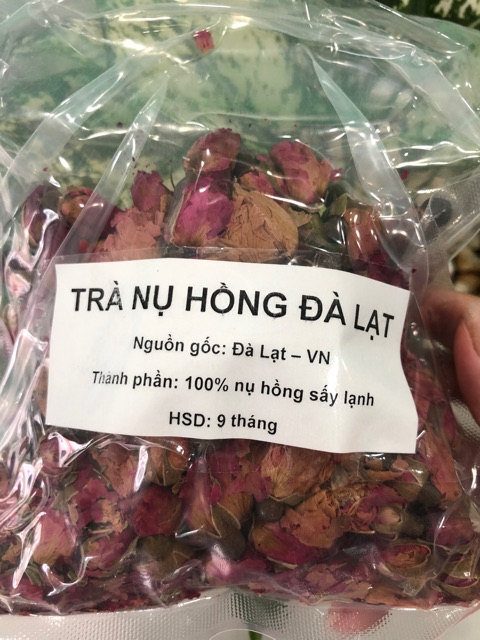 Trà Nụ Hoa Hồng Đà Lạt Sấy Lạnh 50gr