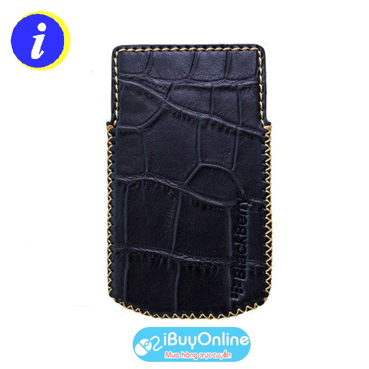 Bao da thật handmade dang hộp cho điện thoại BlackBerry Porsche Design P'9983