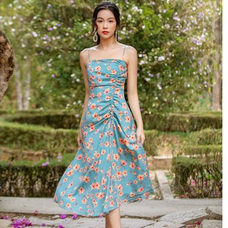 OLV - Đầm Dahlia Flowers Straps