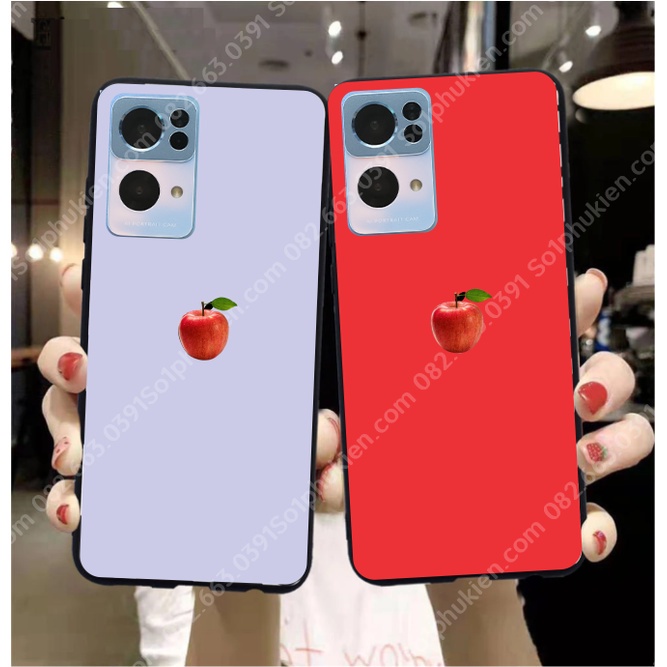 Ốp lưng Oppo Reno 7 4G 5G / 7z (7 z) / 7 pro pro giả iphone ép kính nano chống bể