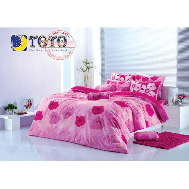 Bộ ga gối ToTo Thái lan TT251 kt 1m6x2m