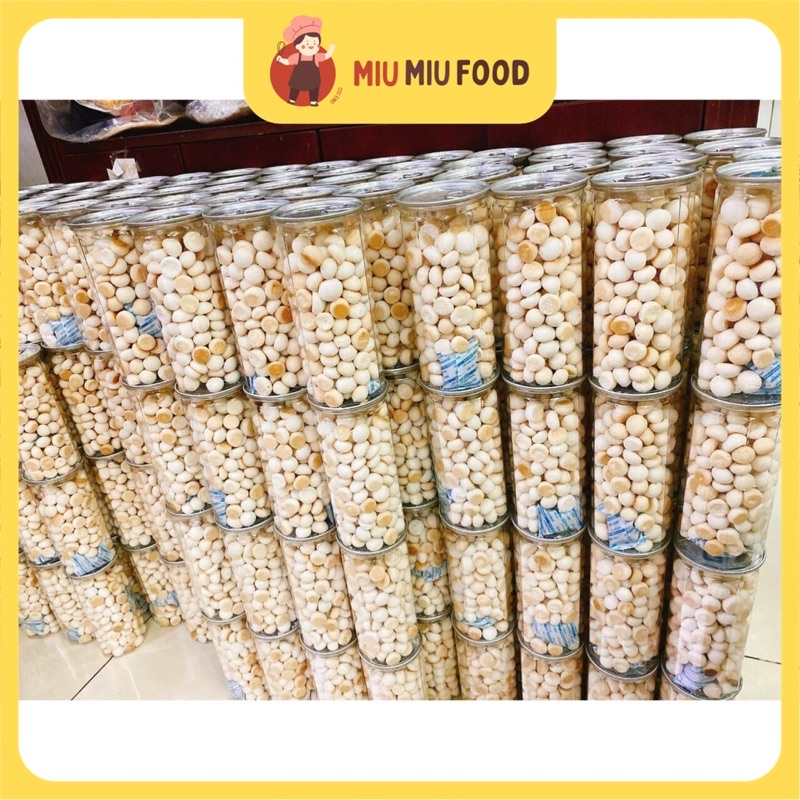Bánh Men Bi Sữa Hũ 210G Ăn Vặt Miu Miu