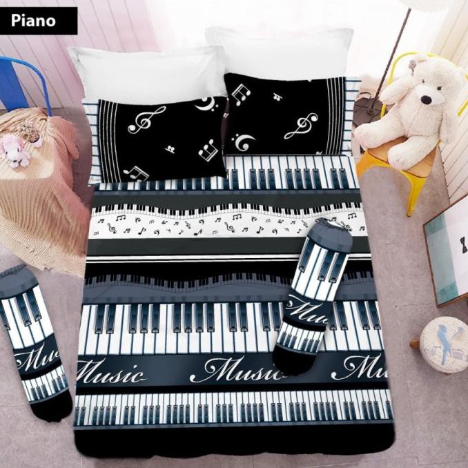 Tấm Hình 3d Kích Thước 120x200 20cm Dùng Để Trang Trí Đàn Piano