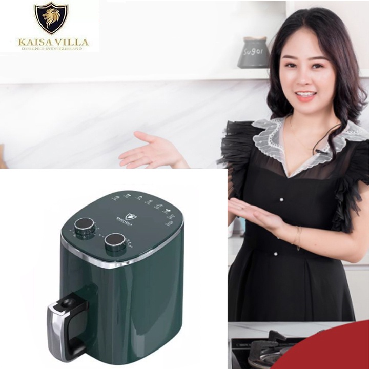 NỒI CHIÊN KHÔNG DẦU 7 LÍT KAISA VILLA- HÀNG CHÍNH HÃNG