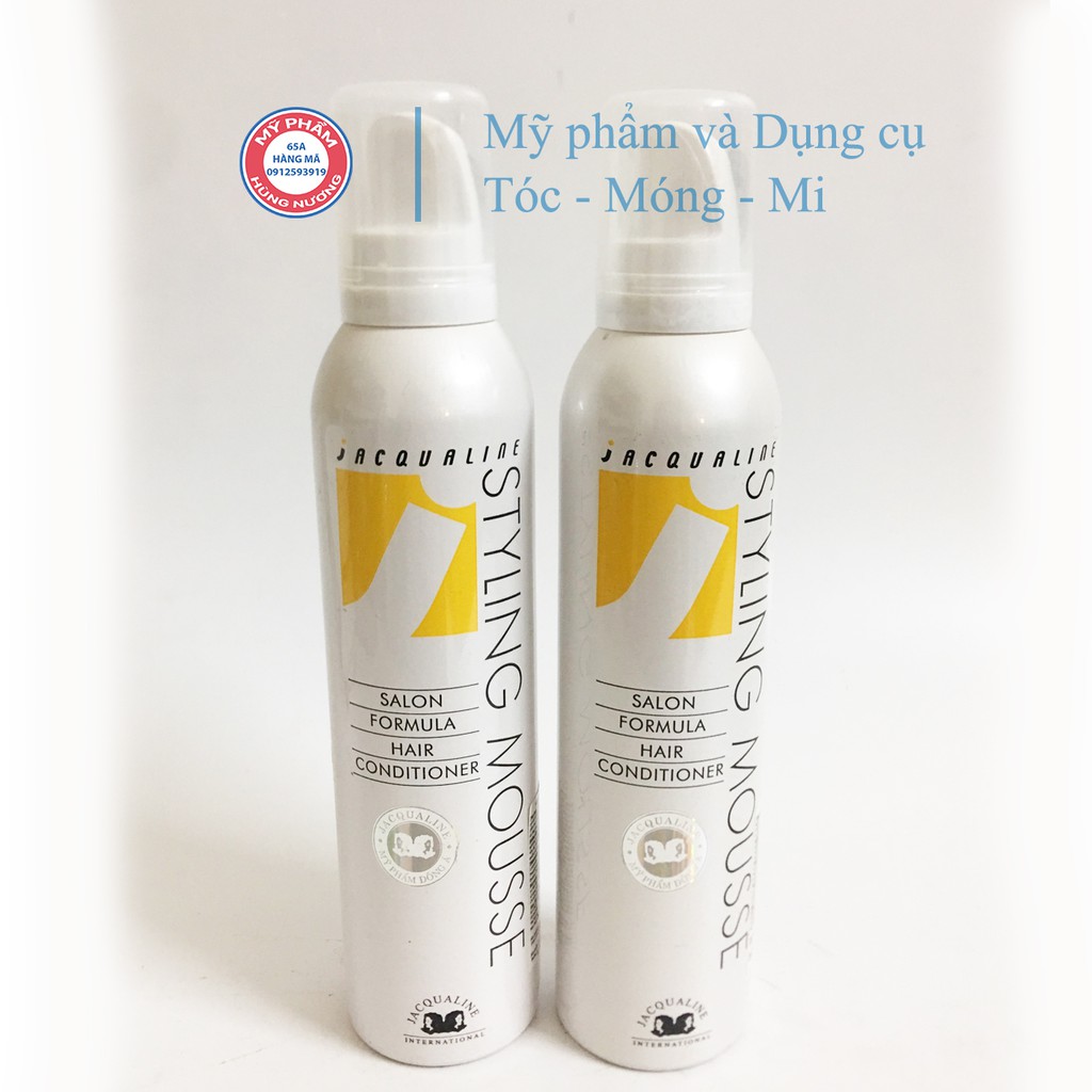 Bọt Tạo Kiểu Jacqualine 250ml trắng | Shopee Việt Nam