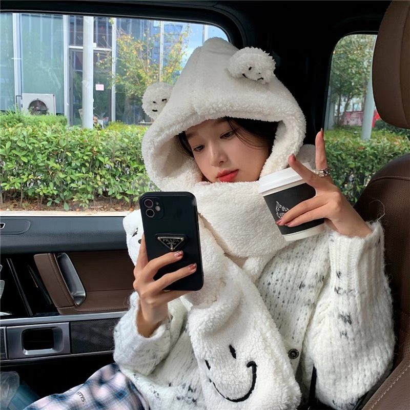 Ốp Điện Thoại Dẻo Màu Đen Họa Tiết Hoạt Hình Dễ Thương Cho Iphone 13 pro max 12 pro max 11 pro max xs max xr x