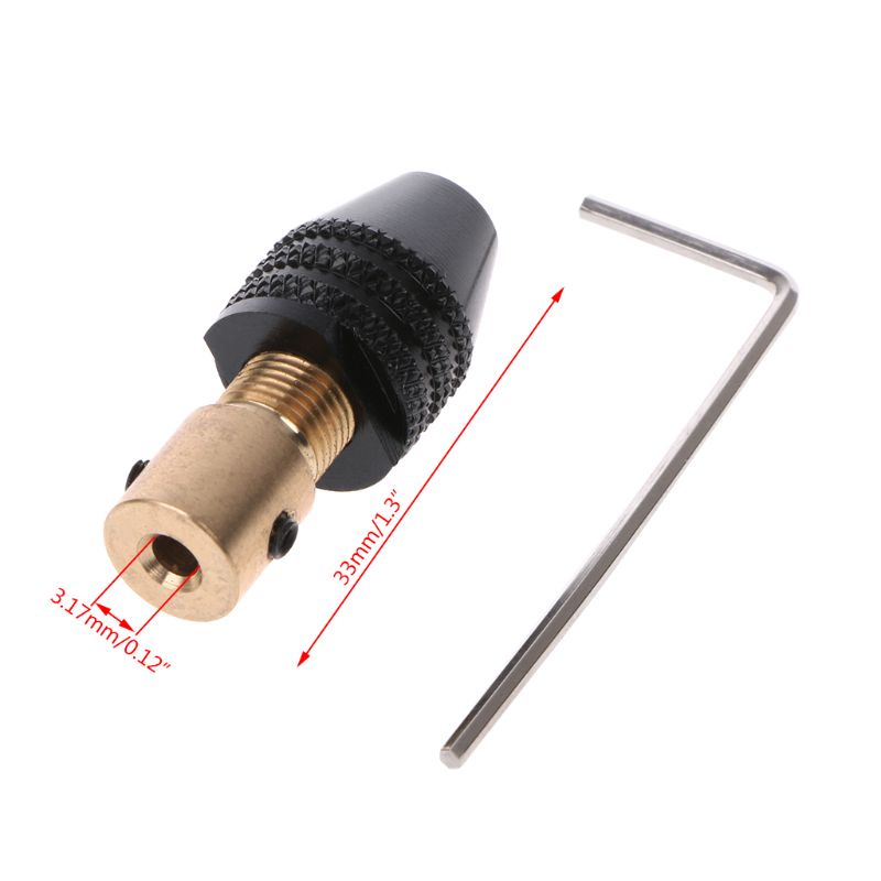 Đầu Kẹp Cố Định Mũi Khoan Điện Tử Mini 0.3-3.5mm Thông Dụng