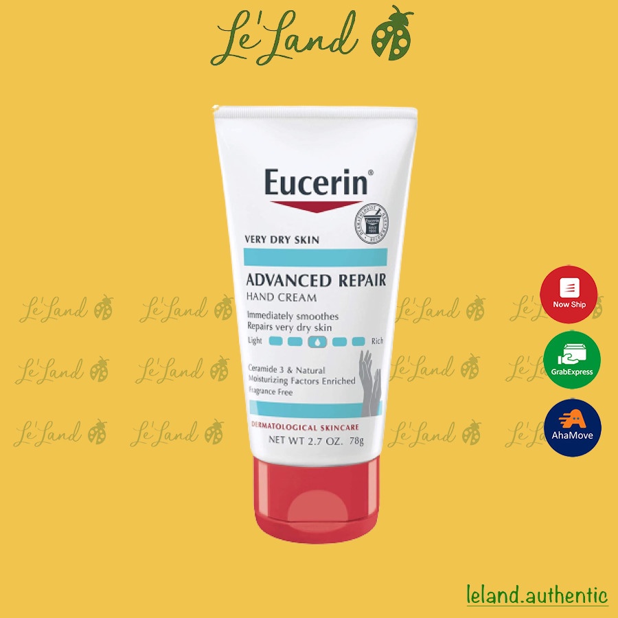 Bill US - Kem dưỡng da tay Eucerin Advanced Repair Hand Cream 78g