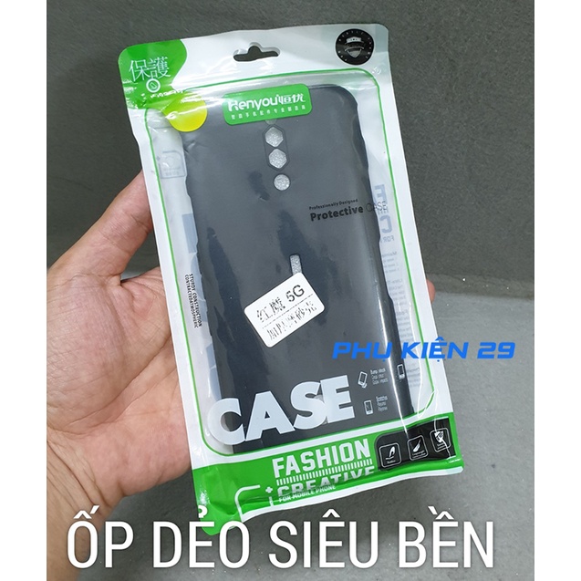 Ốp lưng silicon dẻo đen cao cấp Henyou